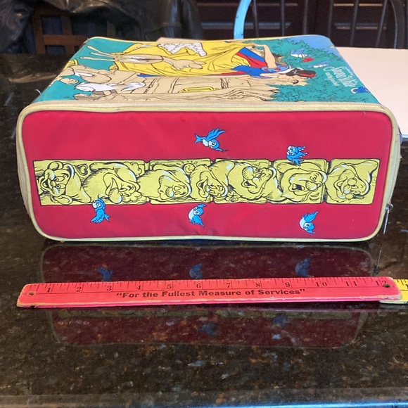 Vintage Disney Snow White and the Seven Dwarfs Wiz Locker Bag Backpack - Picture 8 of 11